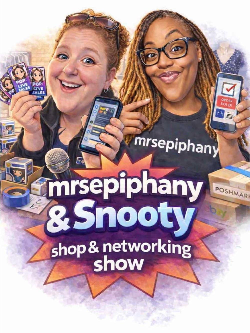 Come shop with us and network! Add your show flyer to the tray! Not a share show